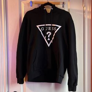GUESS Los Angeles B&W hooded sweater